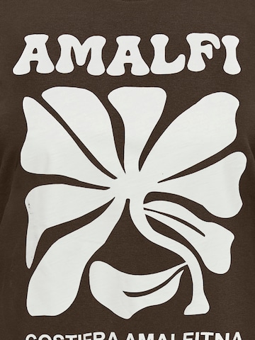 ONLY Carmakoma Суичър 'CAREsmara' в кафяво