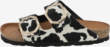 Mule 'Alba' ROHDE en noir : devant