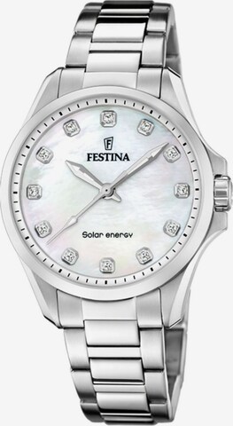 Montre à affichage analogique 'Solar Energy' FESTINA en beige : devant