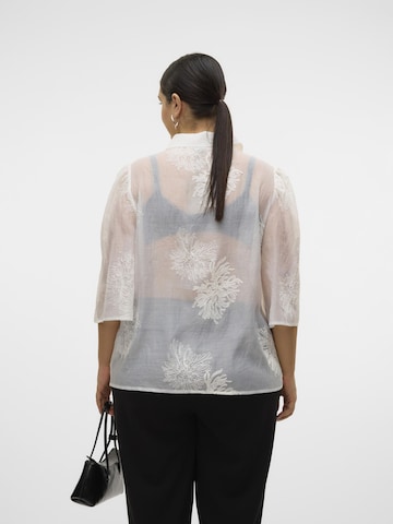 Vero Moda Curve Blouse 'VMCfeliz' in White