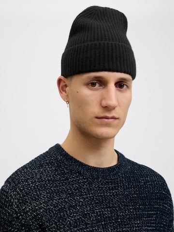 melns JACK & JONES Cepure 'JACCOPENHAGEN': no priekšpuses