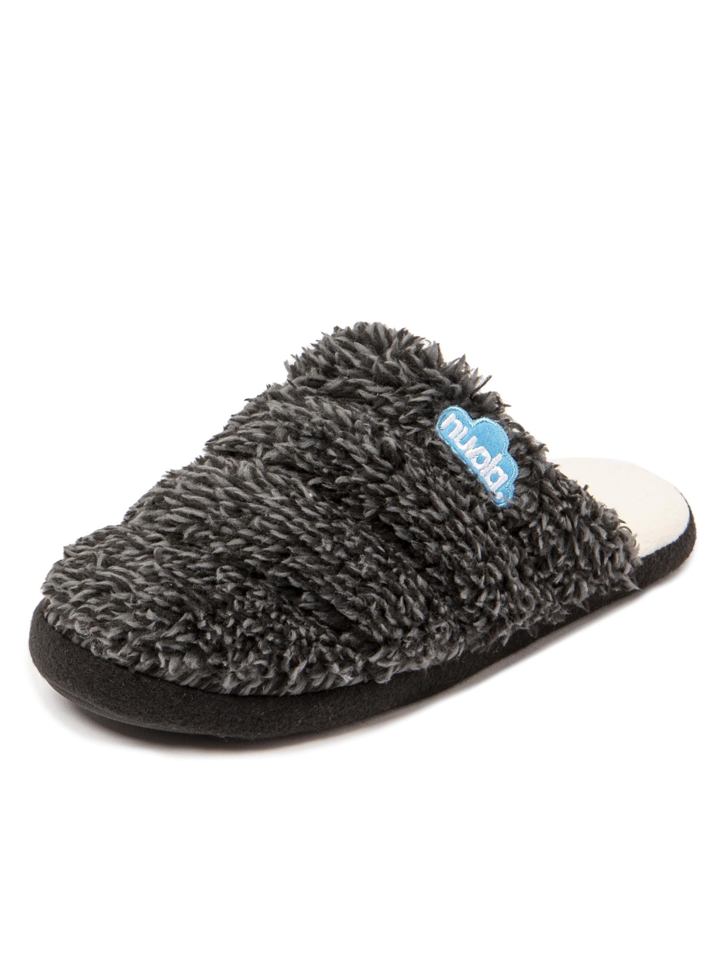 Nuvola. Slipper 'Zueco Cloud Polar' in Black: front
