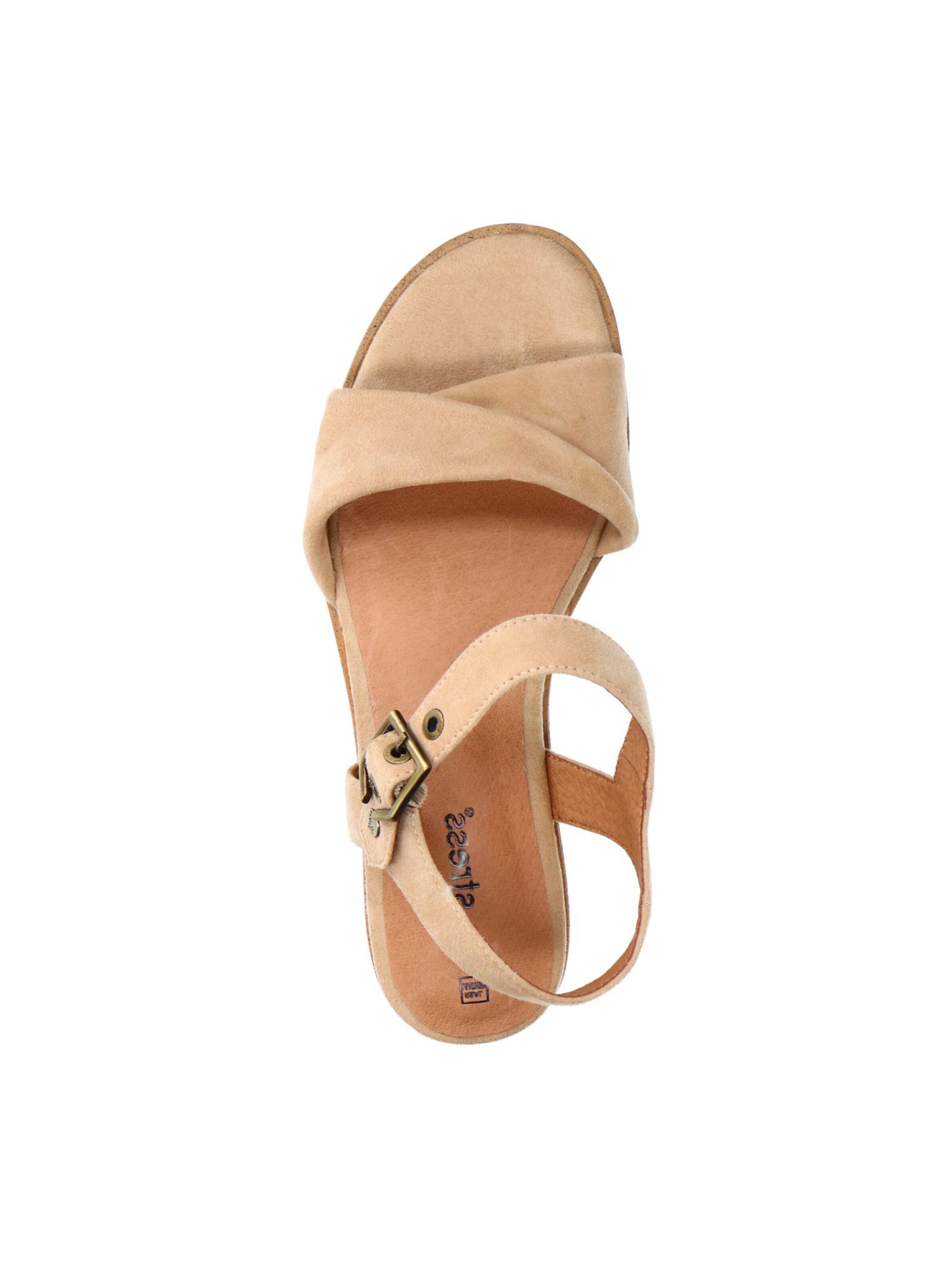 Sandales à lanières no stress en beige