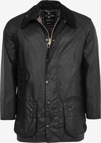 Barbour Tussenjas 'Beaufort' in Zwart: voorkant