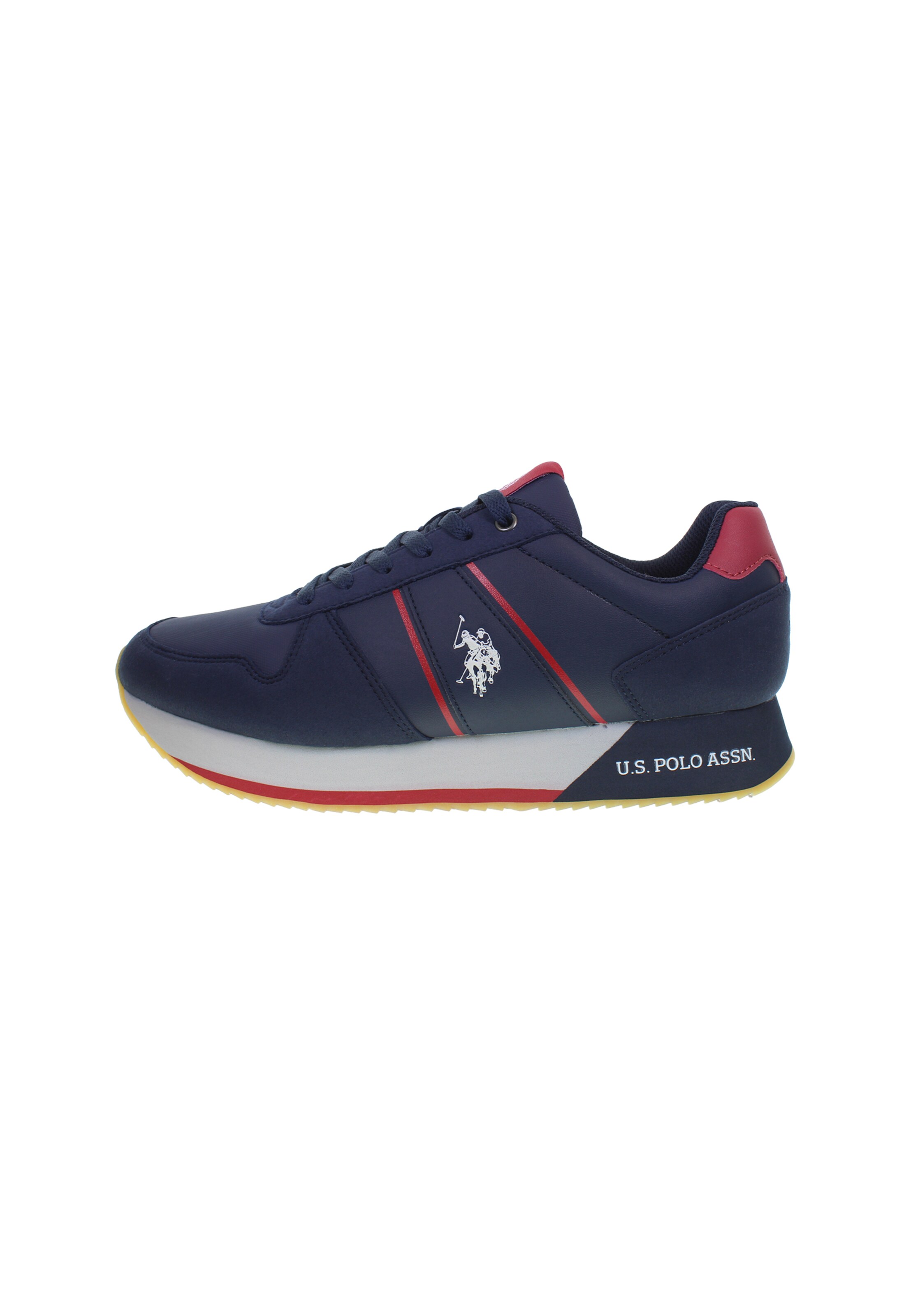 U.S. POLO ASSN. Platform trainers in Blue: front