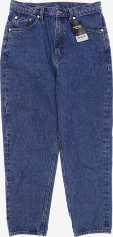 Arket Jeans in 28 in Blue: front