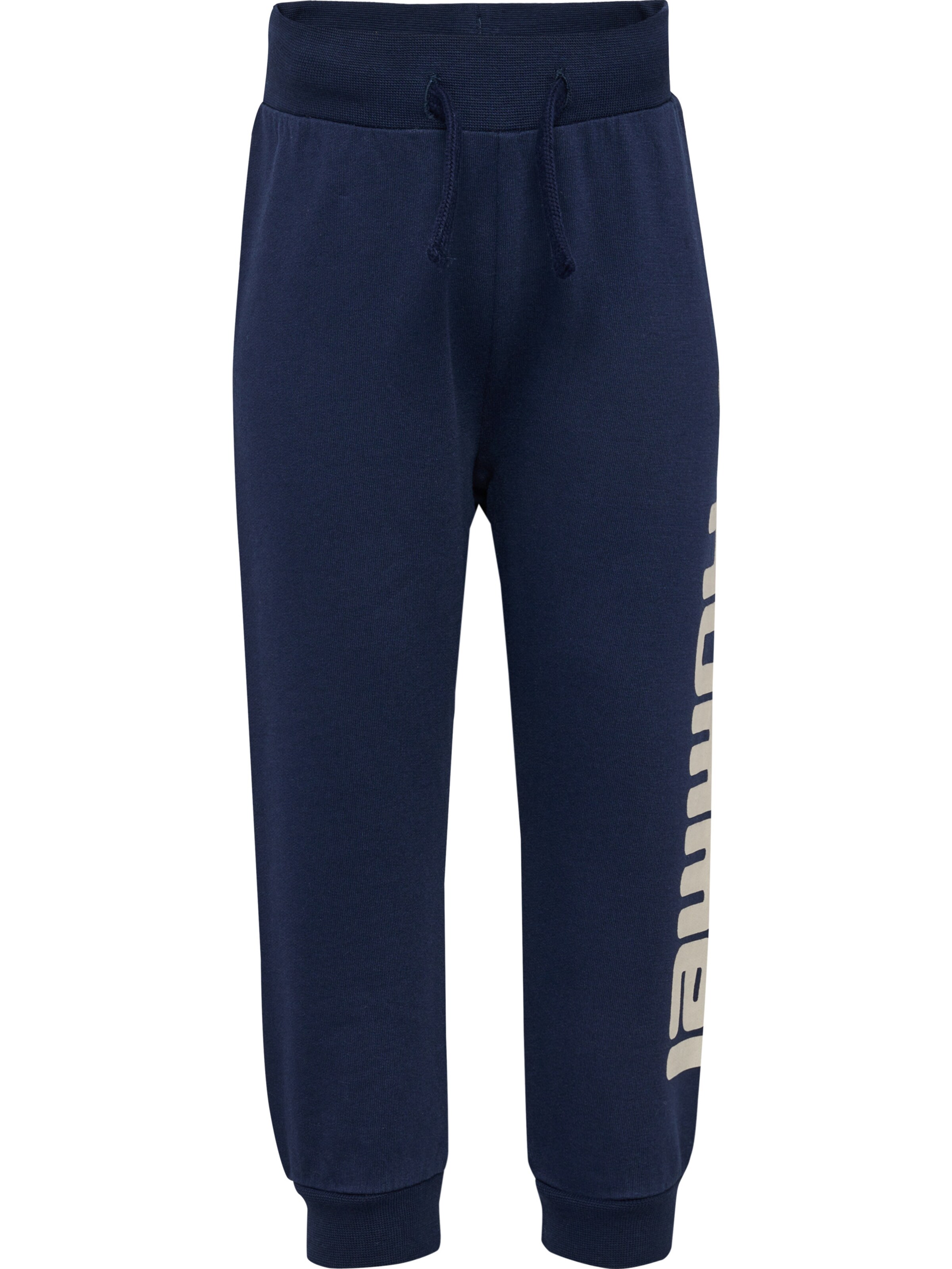 Hummel Tapered Bukser 'Lime' i blå: forside