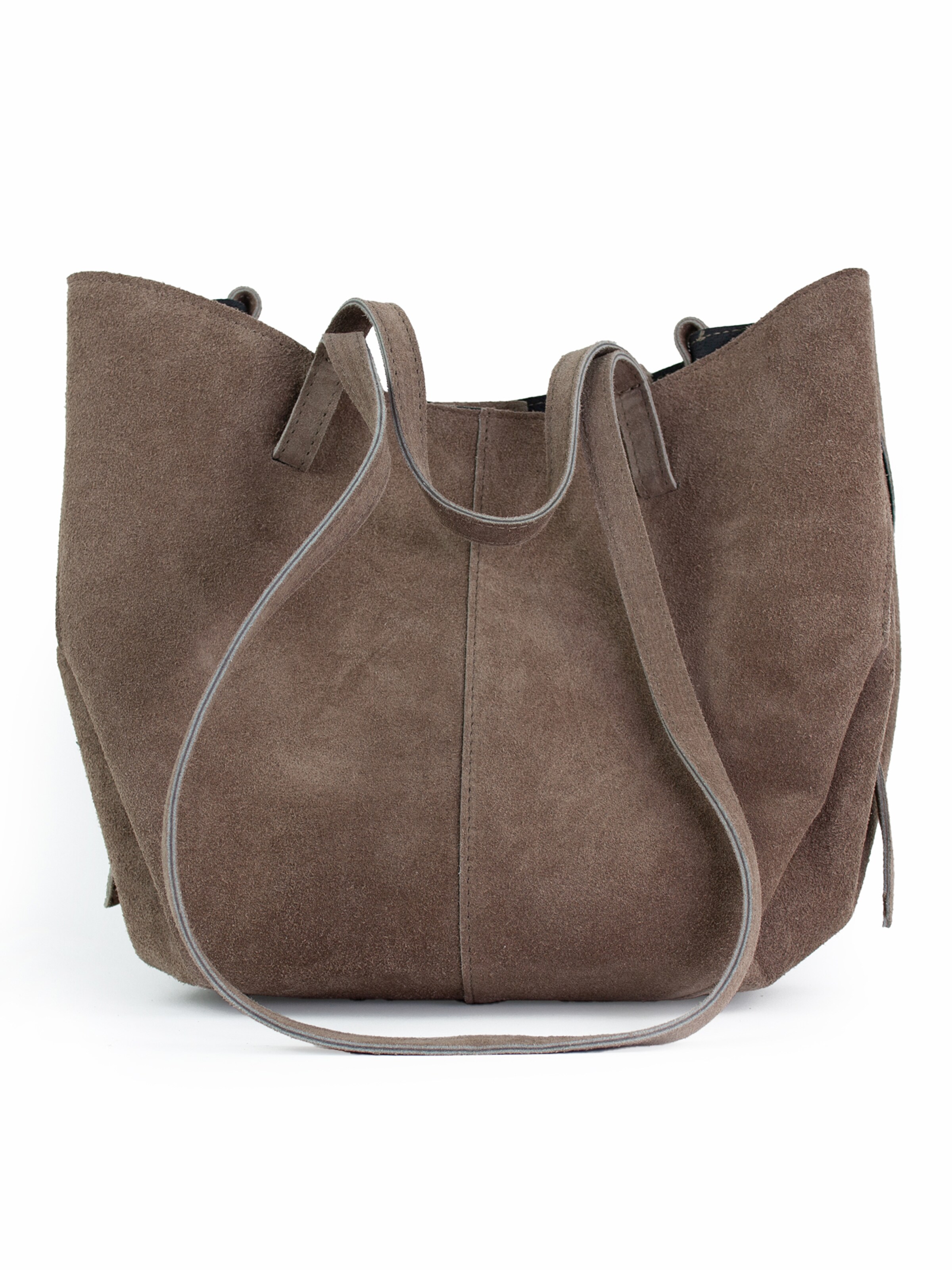 lePelou Shoulder Bag 'TESSA' in Grey