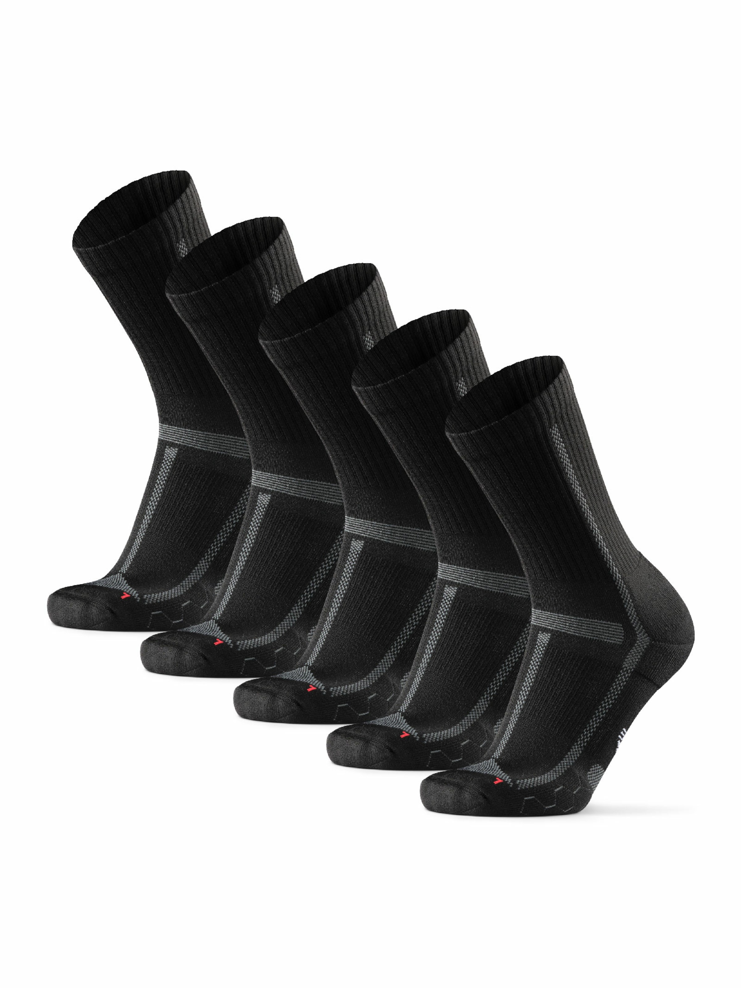 DANISH ENDURANCE Sportssokker i sort: forside