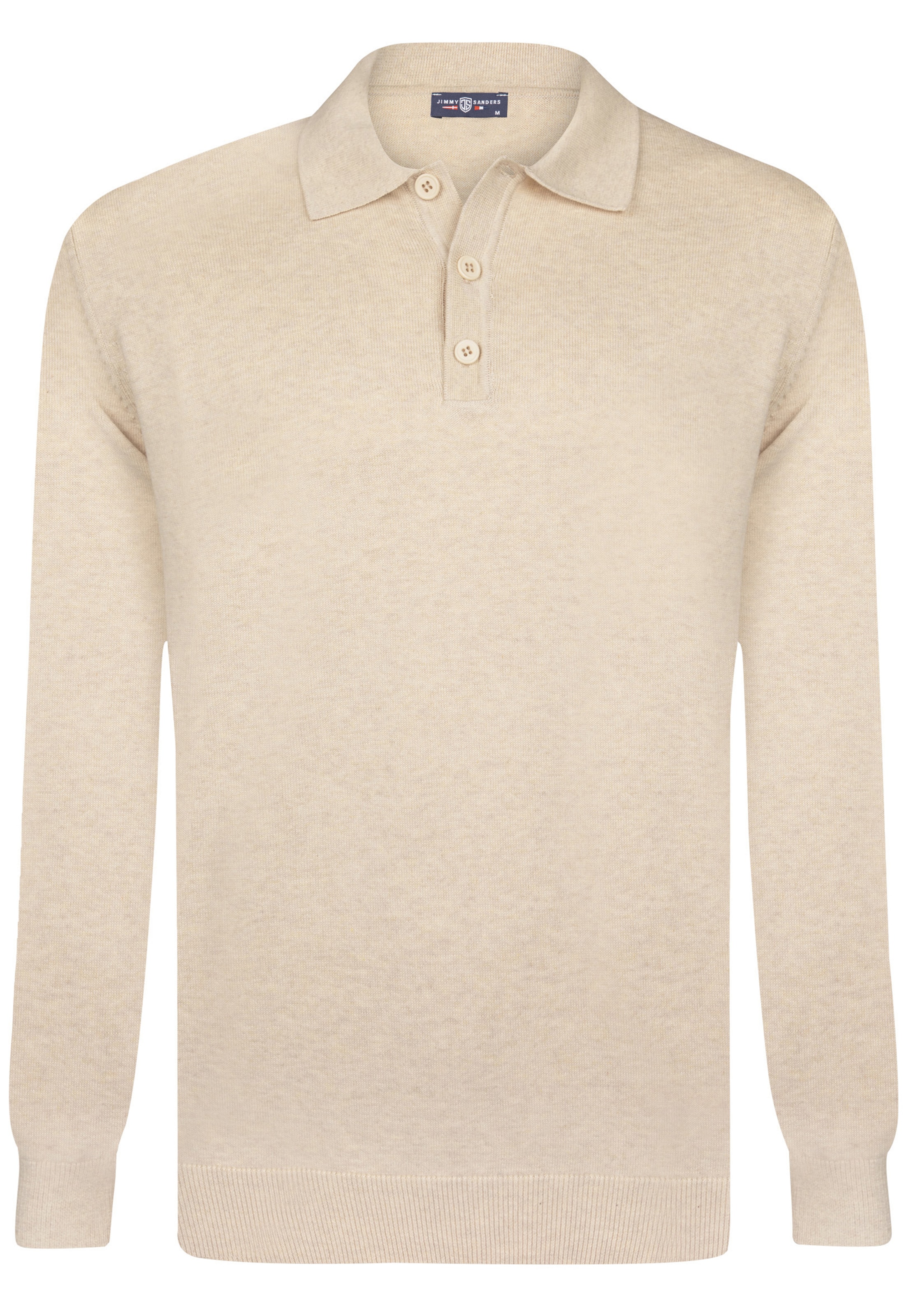 Jimmy Sanders Sveter - Béžová: predná strana