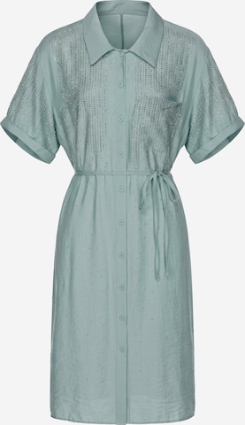 faina Blousejurk in Groen: voorkant