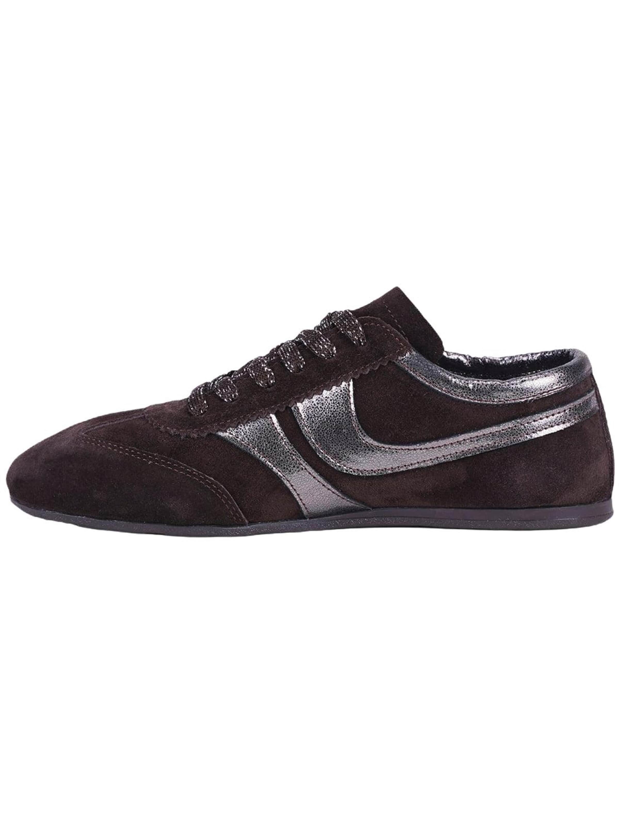 Desa Sneakers laag 'Trainer' in Bruin