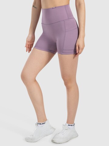 Smilodox Slimfit Shorts with Pockets ' Josie ' in Lila
