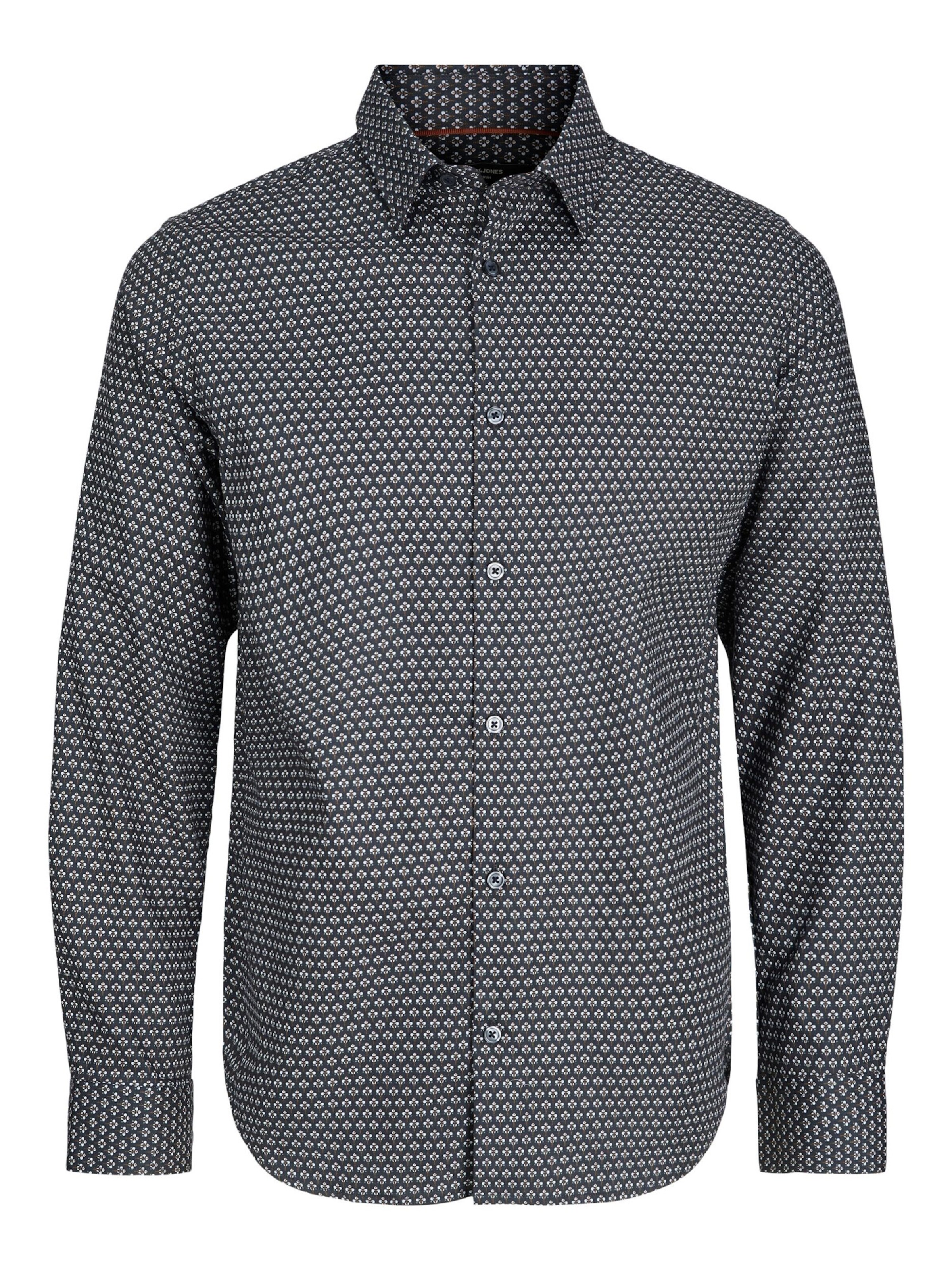 JACK & JONES Regular Fit Hemd 'JJArthur' in Blau: Vorderseite
