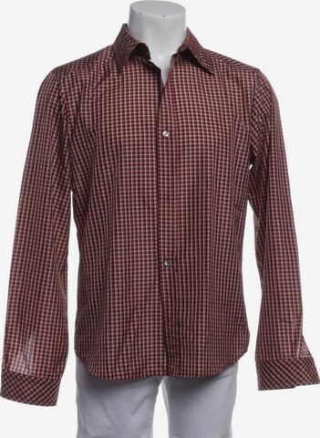 PRADA Button Up Shirt in M in Mixed colors: front