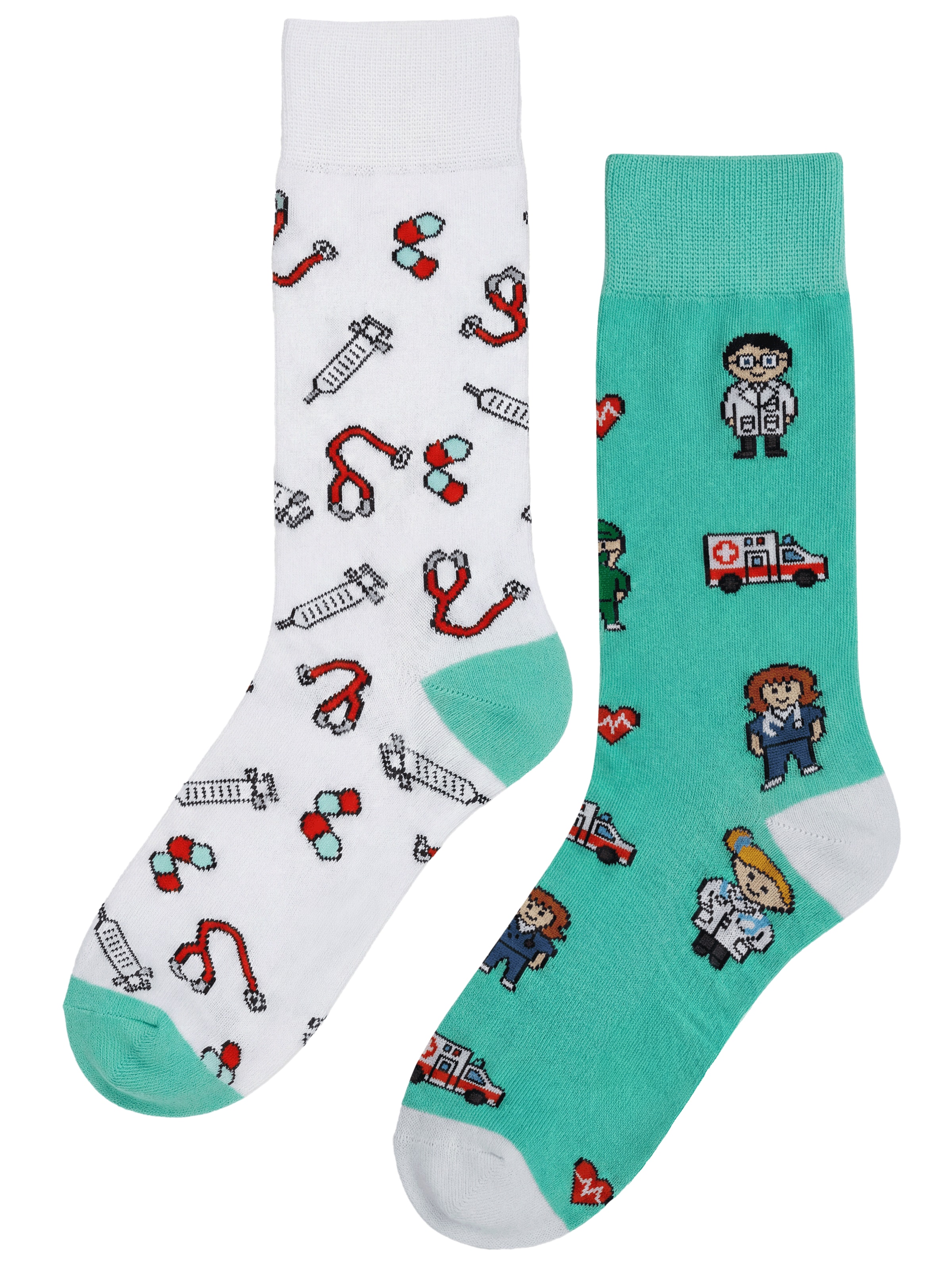 Circle Five Socken‌‌‌‌‌‌‌‌‌ in Grün: Vorderseite