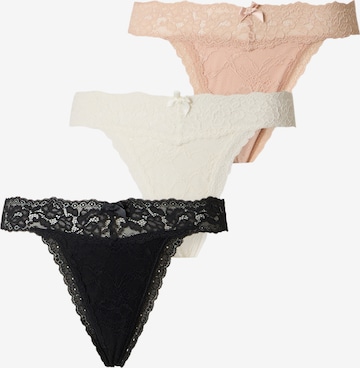 Hunkemöller Stringit 'Madison' värissä beige: etupuoli