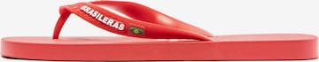 Brasileras Strand-/Badeschuh 'Classic Pro M' in Rot: Vorderseite