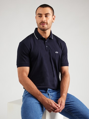 ARMANI EXCHANGE Majica | modra barva
