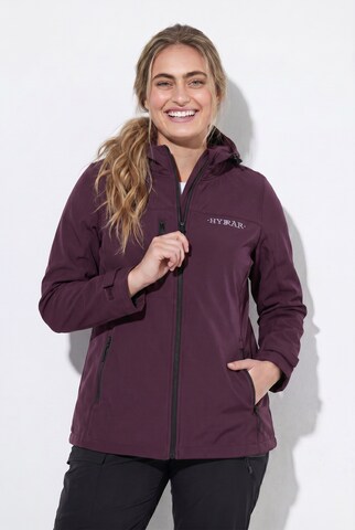 Ulla Popken Outdoorjas in Lila