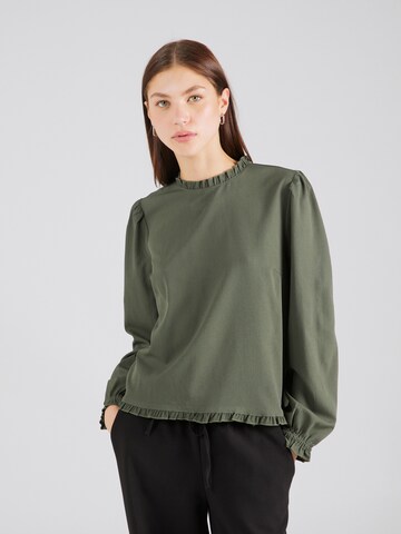 ABOUT YOU Blouse 'Hannelore' in Groen: voorkant