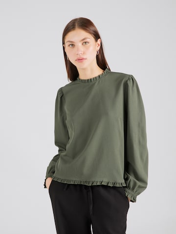 ABOUT YOU - Blusa 'Hannelore' em verde: frente