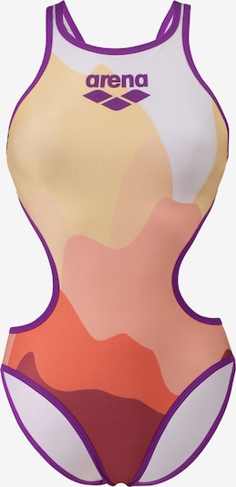 ARENA Badeanzug 'ONE MORNING' in gelb / orange / rosa / weiß, Produktansicht