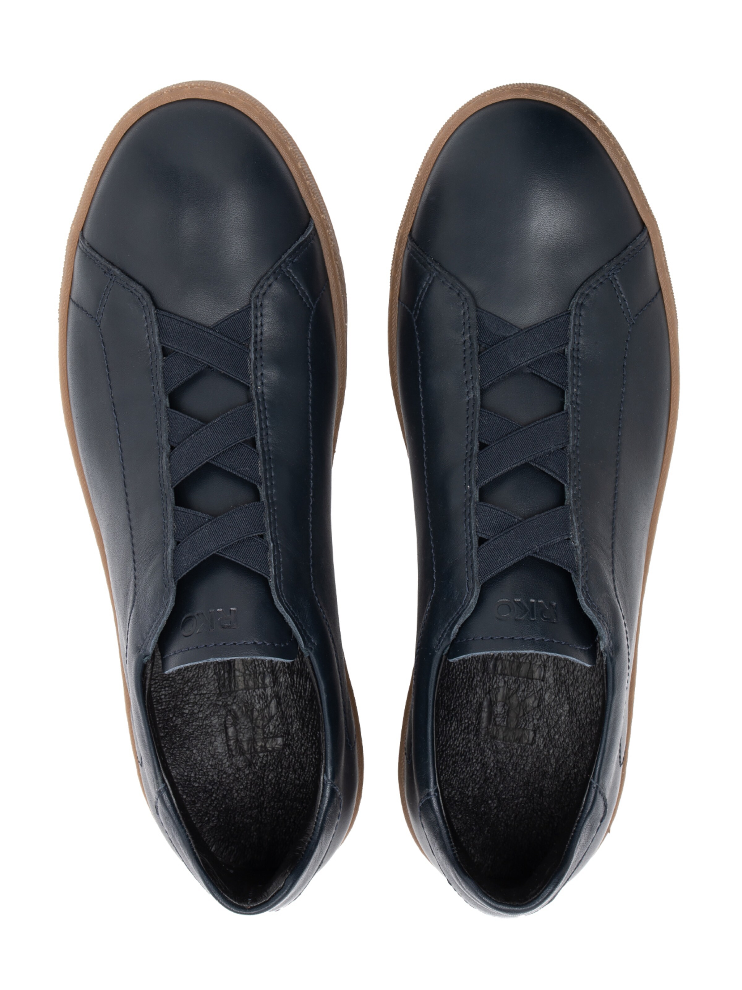 Baskets basses RYŁKO en bleu