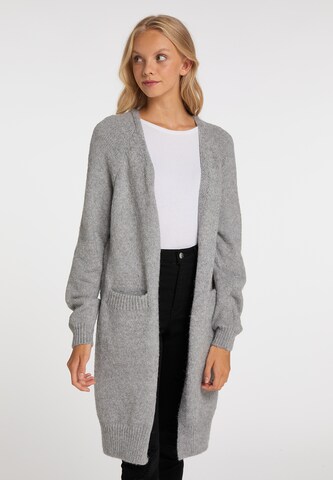 MYMO Strickjacke in Grau: predná strana