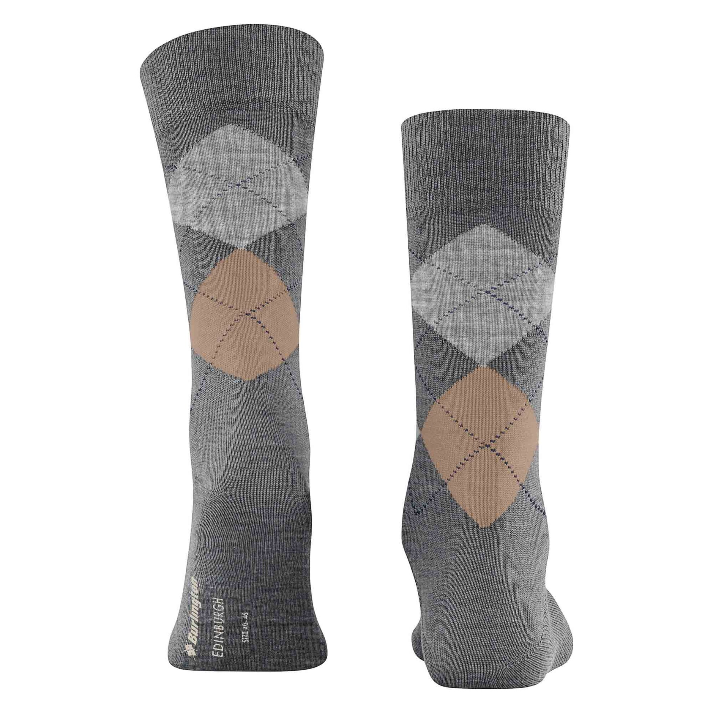 BURLINGTON Socks in Grey