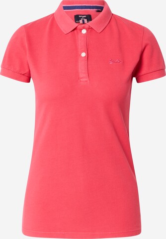 Superdry Shirt in Roze: voorkant