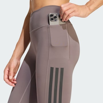 Skinny Pantaloni sportivi 'Optime' di ADIDAS PERFORMANCE in grigio