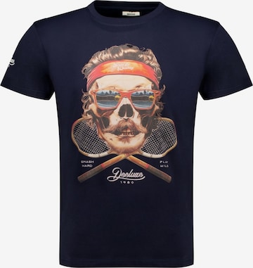 Deeluxe Shirt in Blauw: voorkant