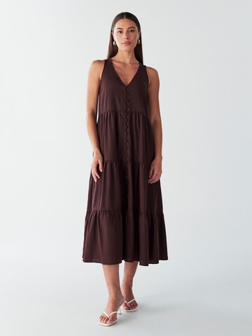 BWLDR - Vestido em castanho