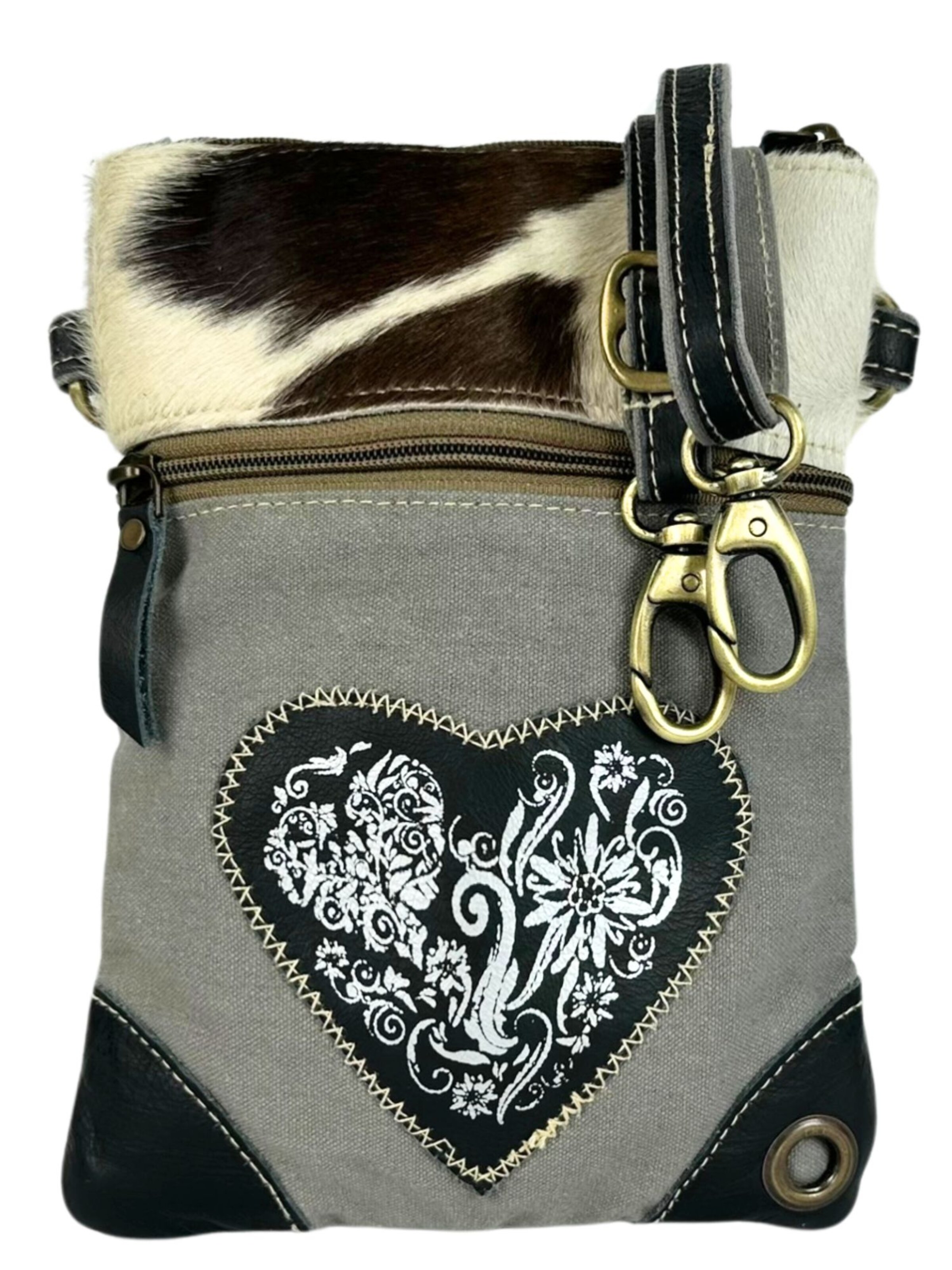 DOMELO Crossbody Bag 'Domelo' in Grey