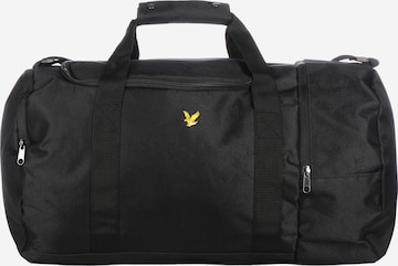 Lyle & Scott Reisetasche 'Barrel' in Schwarz: predná strana