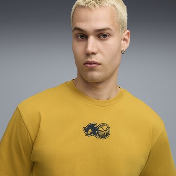 PUMA Shirt 'PUMA x SONIC THE HEDGEHOG' in Yellow