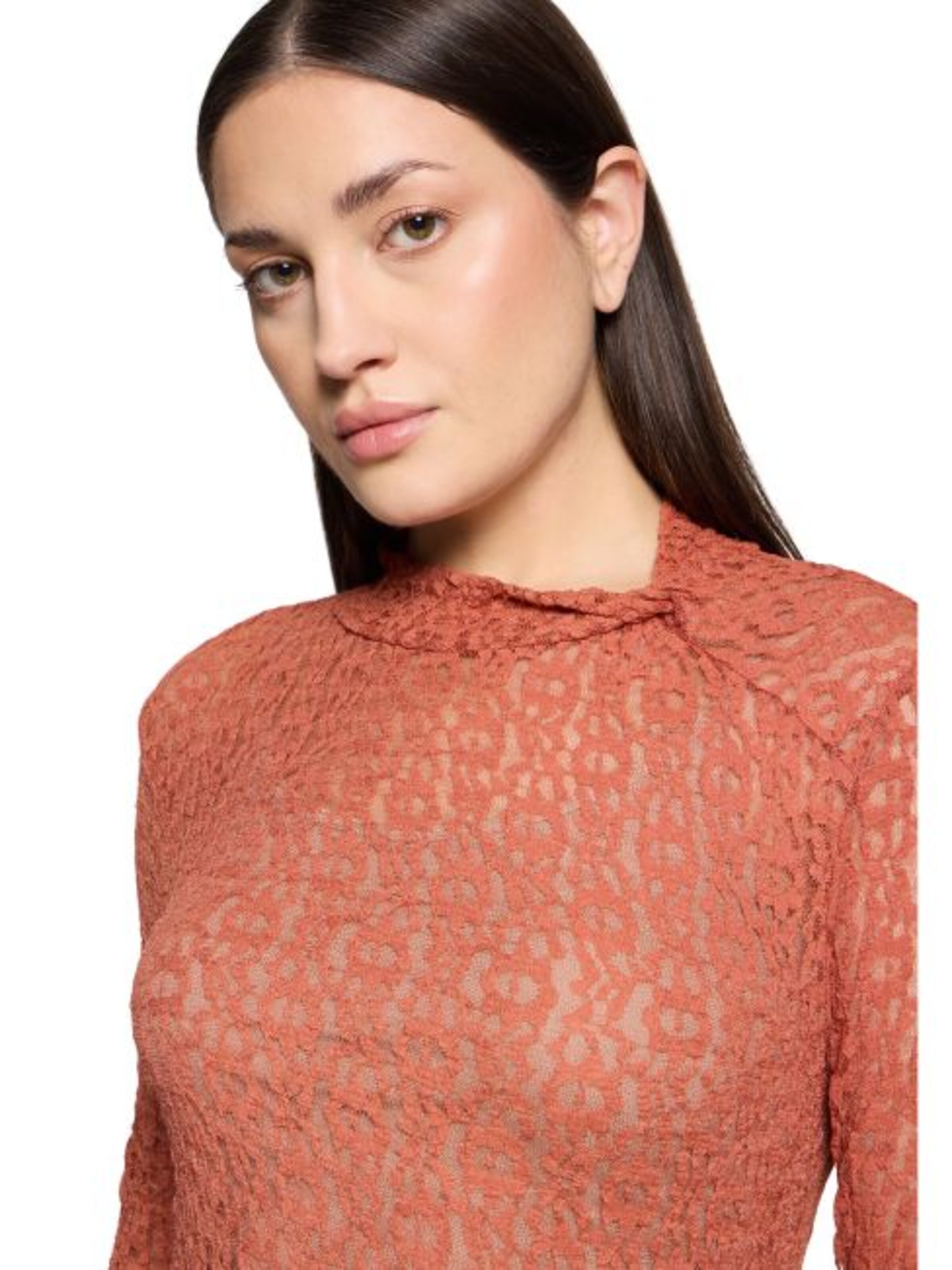 Cartoon Shirt in Orange