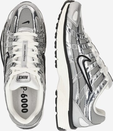 Nike Sportswear Platform trainers 'P-6000' in Silver