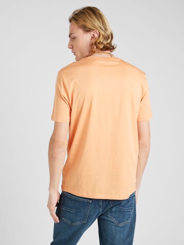 HUGO Tričko 'Dulivio' – oranžová
