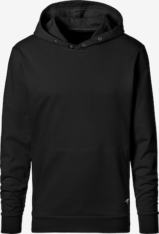 KangaROOS Sweatshirt in Black: front