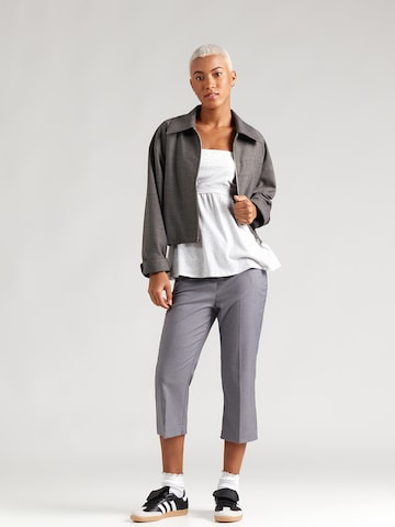 HOLLISTER Τοπ 'DEC4 DTC BARE LACE TRIM BABYDOLL 4CC $19' σε γκρι