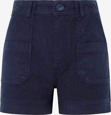 Pepe Jeans Regular Pants 'Valentina' in Blue: front