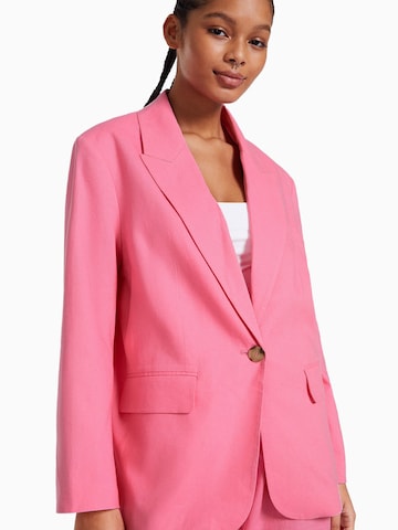 Blazer Bershka en rose