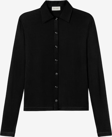 Lilysilk - Blusa en negro: frente