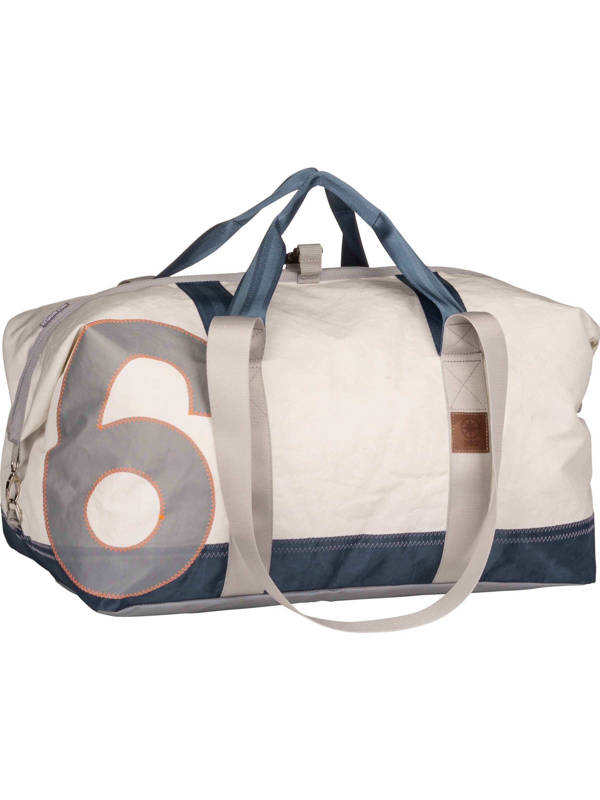 360 Grad Reisetasche in Weiß