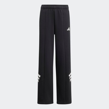 ADIDAS SPORTSWEAR Loose fit Workout Pants in Black