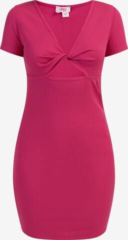 MYMO Dress in Pink: front