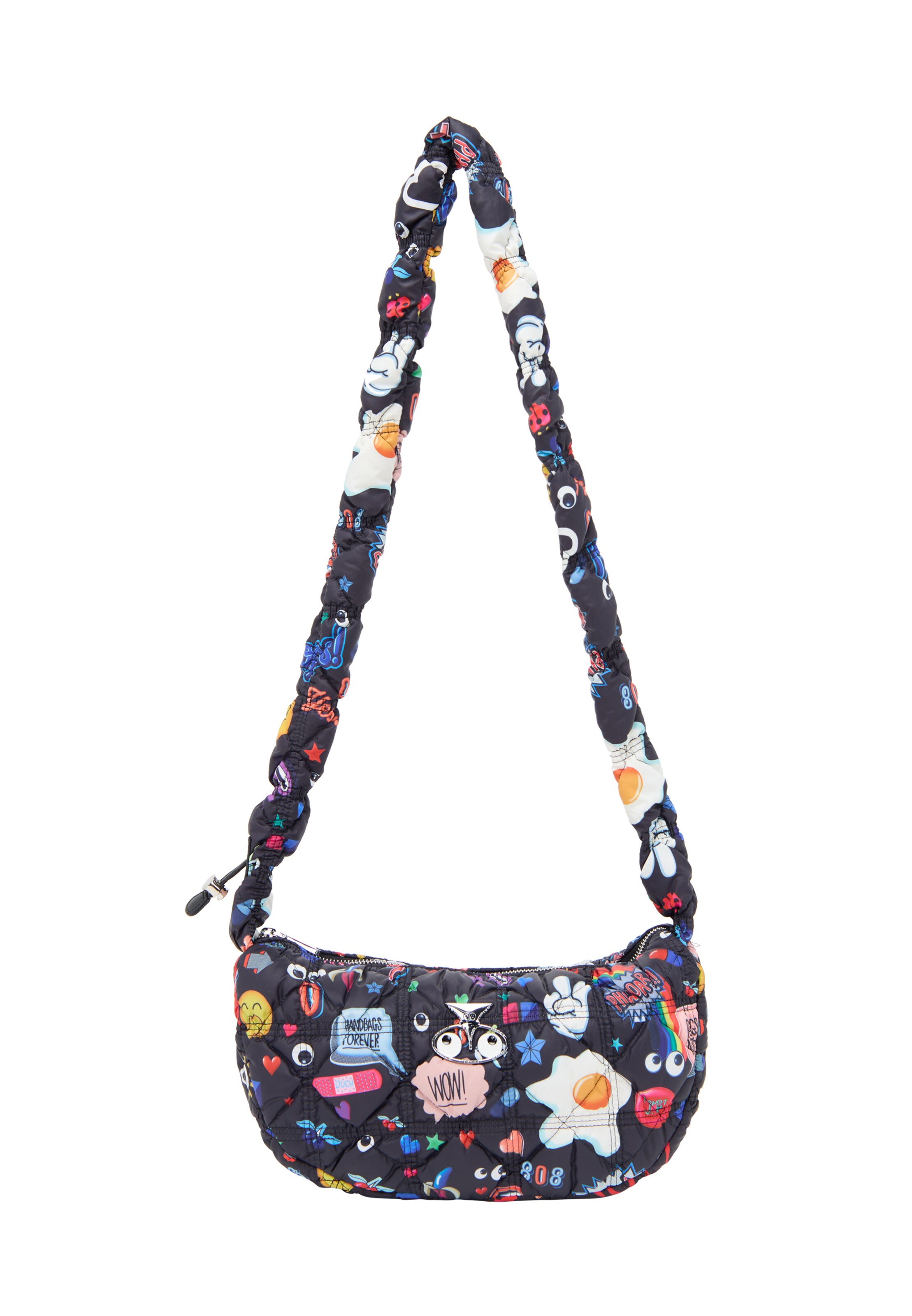 melns MYMO Pleca soma 'Pop Eyetheme': no priekšpuses