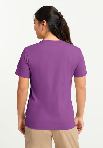 JACK WOLFSKIN Shirt in Purple